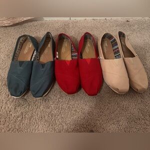 3 Pair of Toms